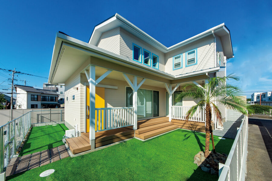 カリフォルニアスタイルで アメリカンテイストを随所に